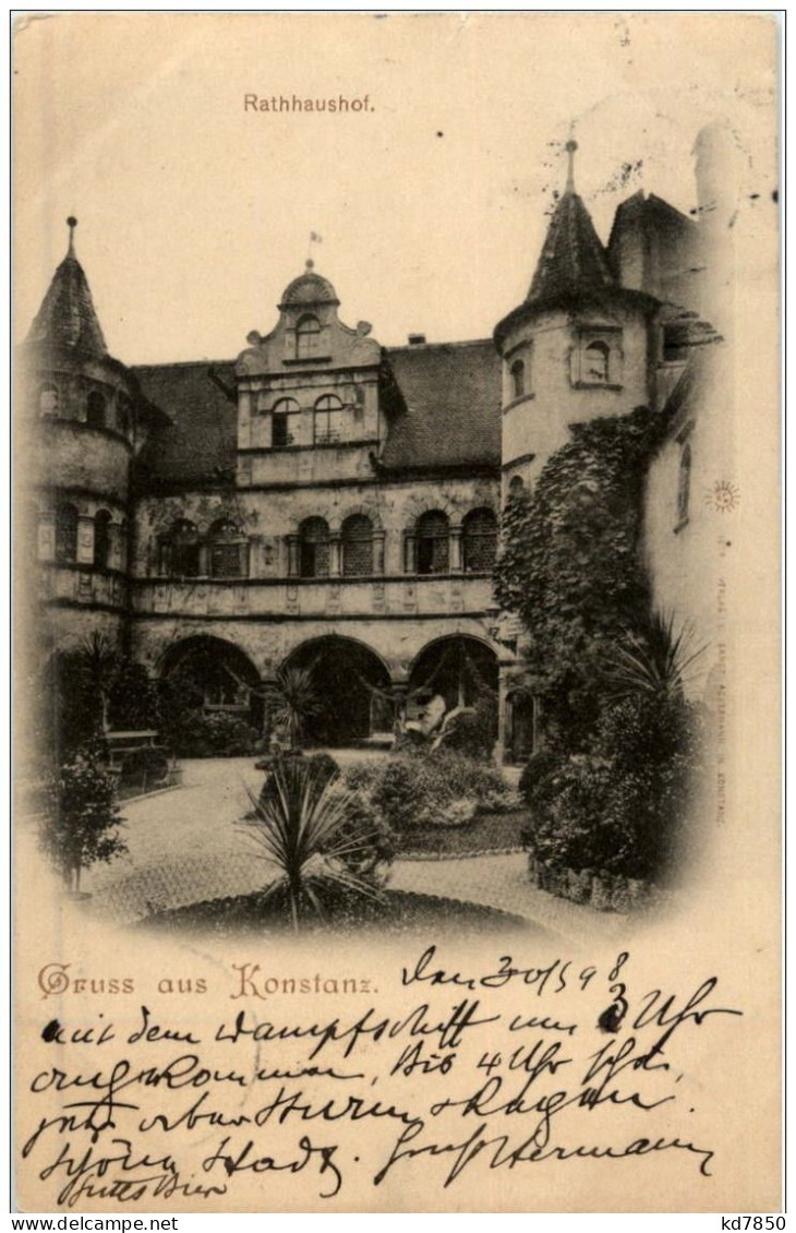 Gruss Aus Konstanz - Rathaushof - Konstanz