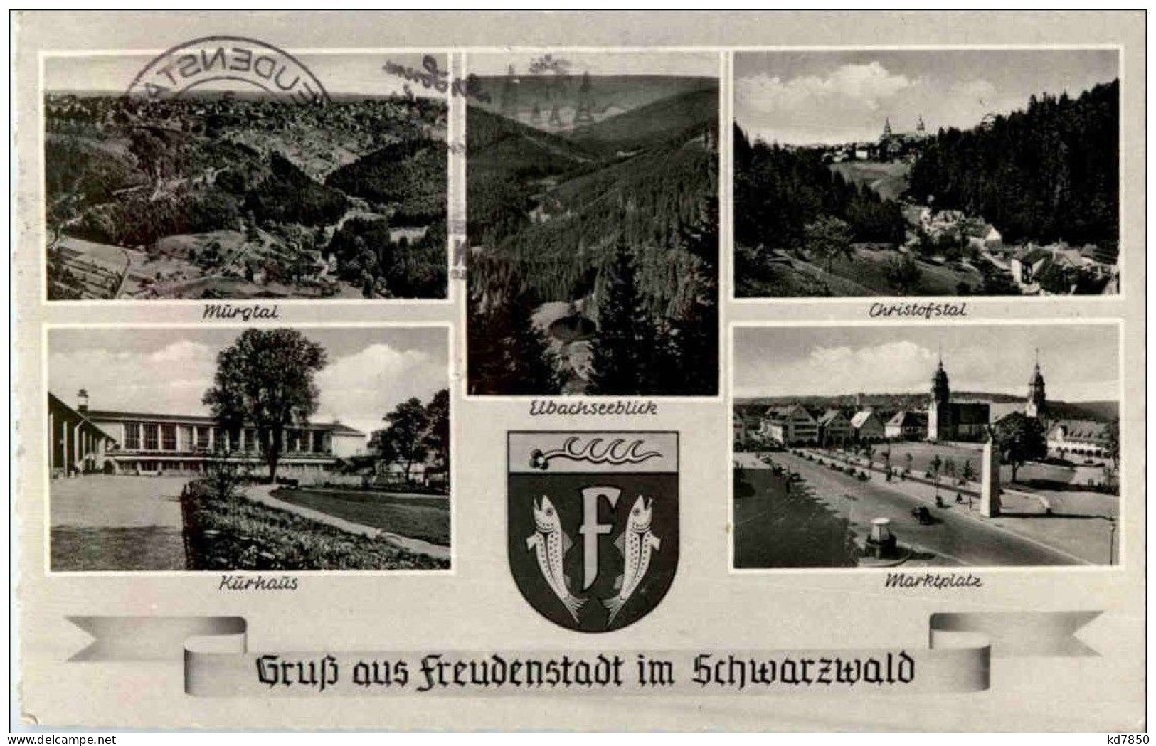 Gruss Aus Freudenstadt Im Schwarzwald - Freudenstadt