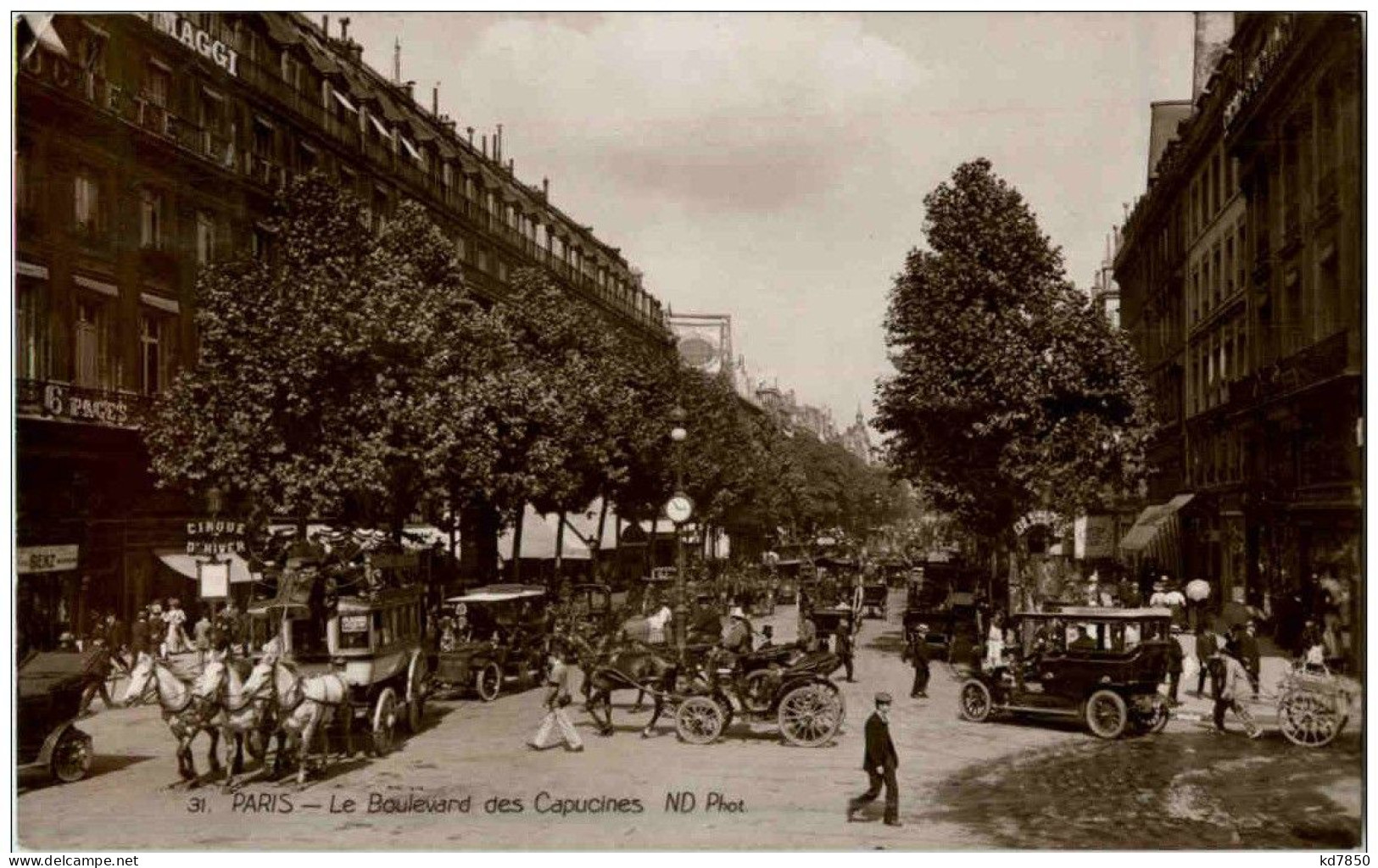 Paris - Boulevard Des Capucines - Other & Unclassified