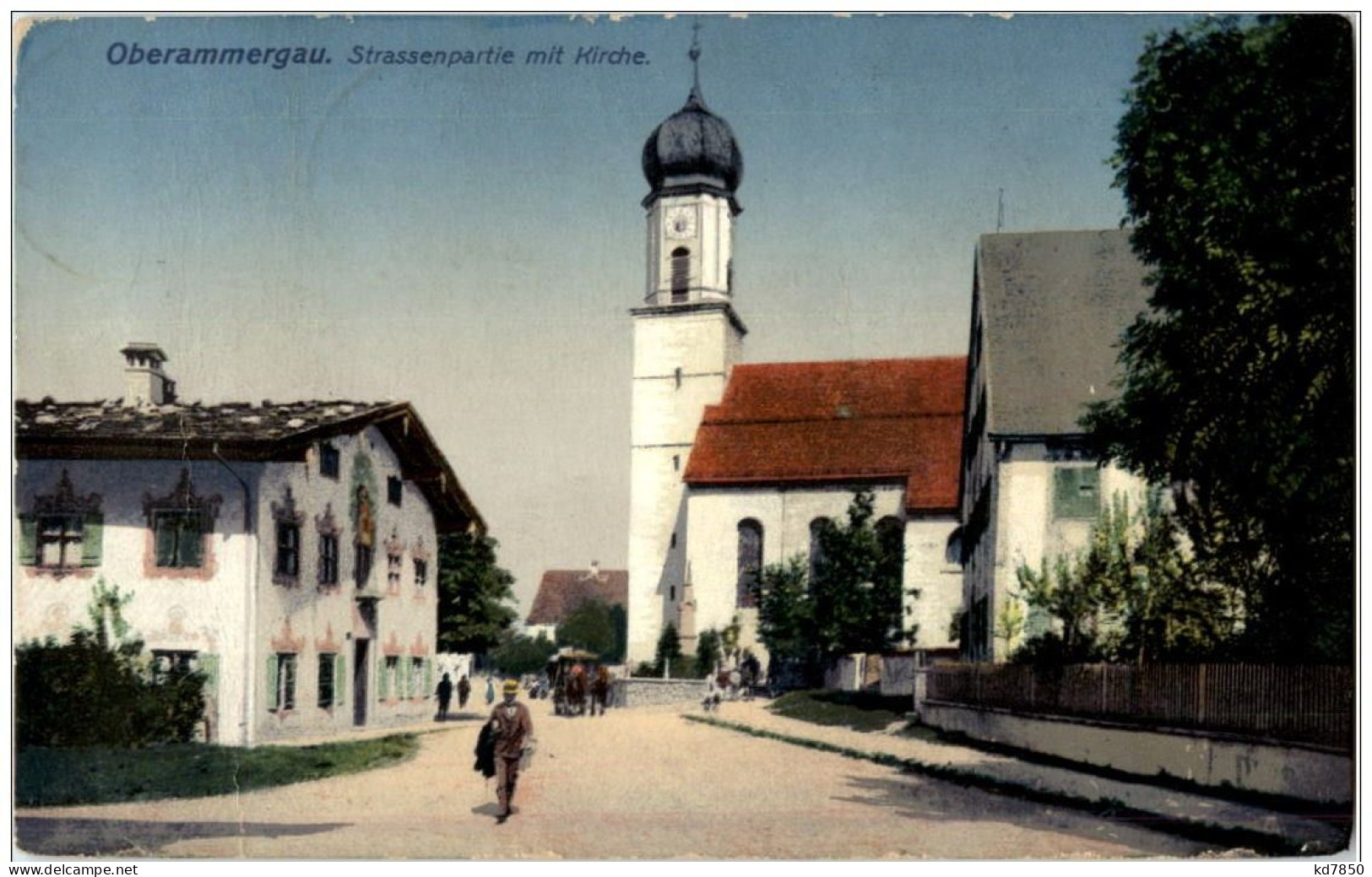 Oberammergau - Strassenpartie - Oberammergau