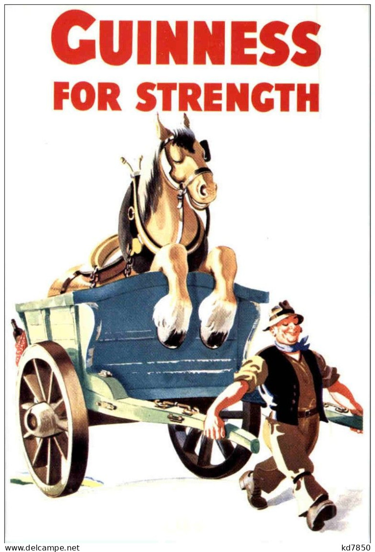 Guinness For Strength Beer - Werbepostkarten