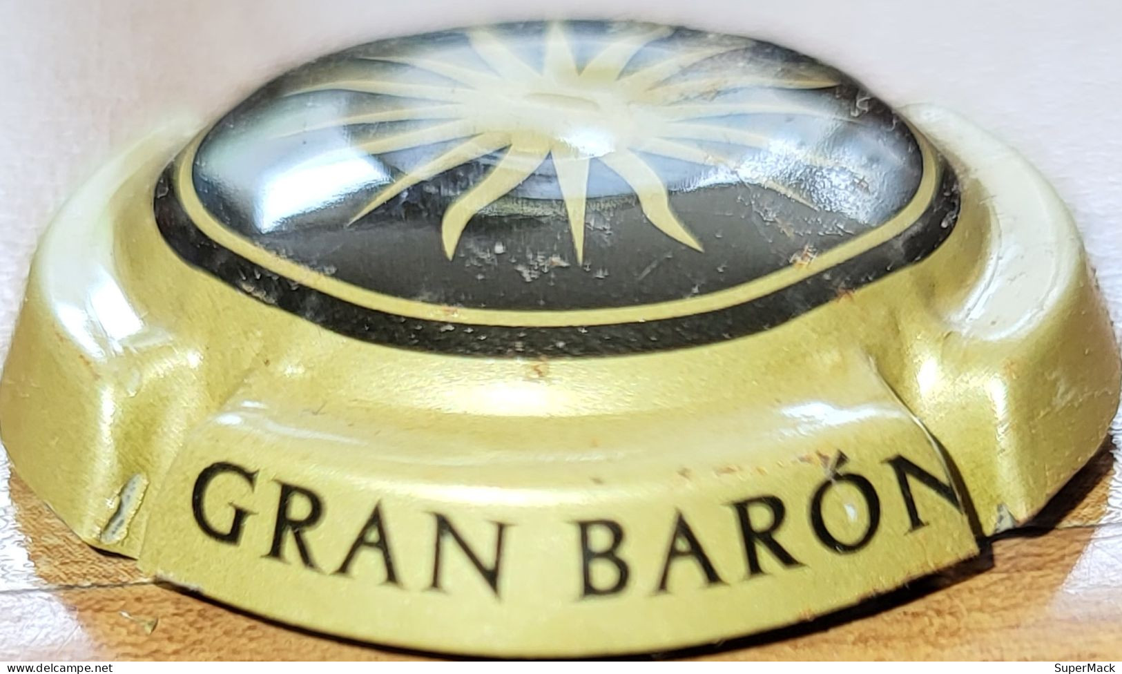 Capsule Cava D'Espagne GRAN BARON Noir & Bronze Nr 063955 - Placas De Cava