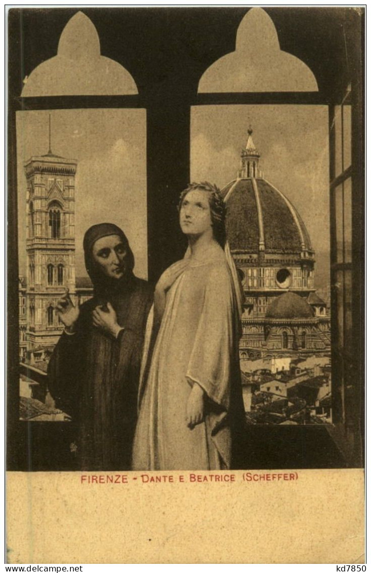 Firenze Dante E Beatrice - Firenze (Florence)