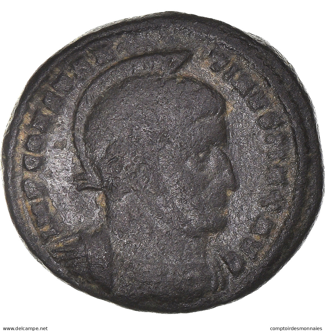 Monnaie, Constantin I, Follis, 307/310-337, Ticinum, TB, Cuivre - The Christian Empire (307 AD Tot 363 AD)