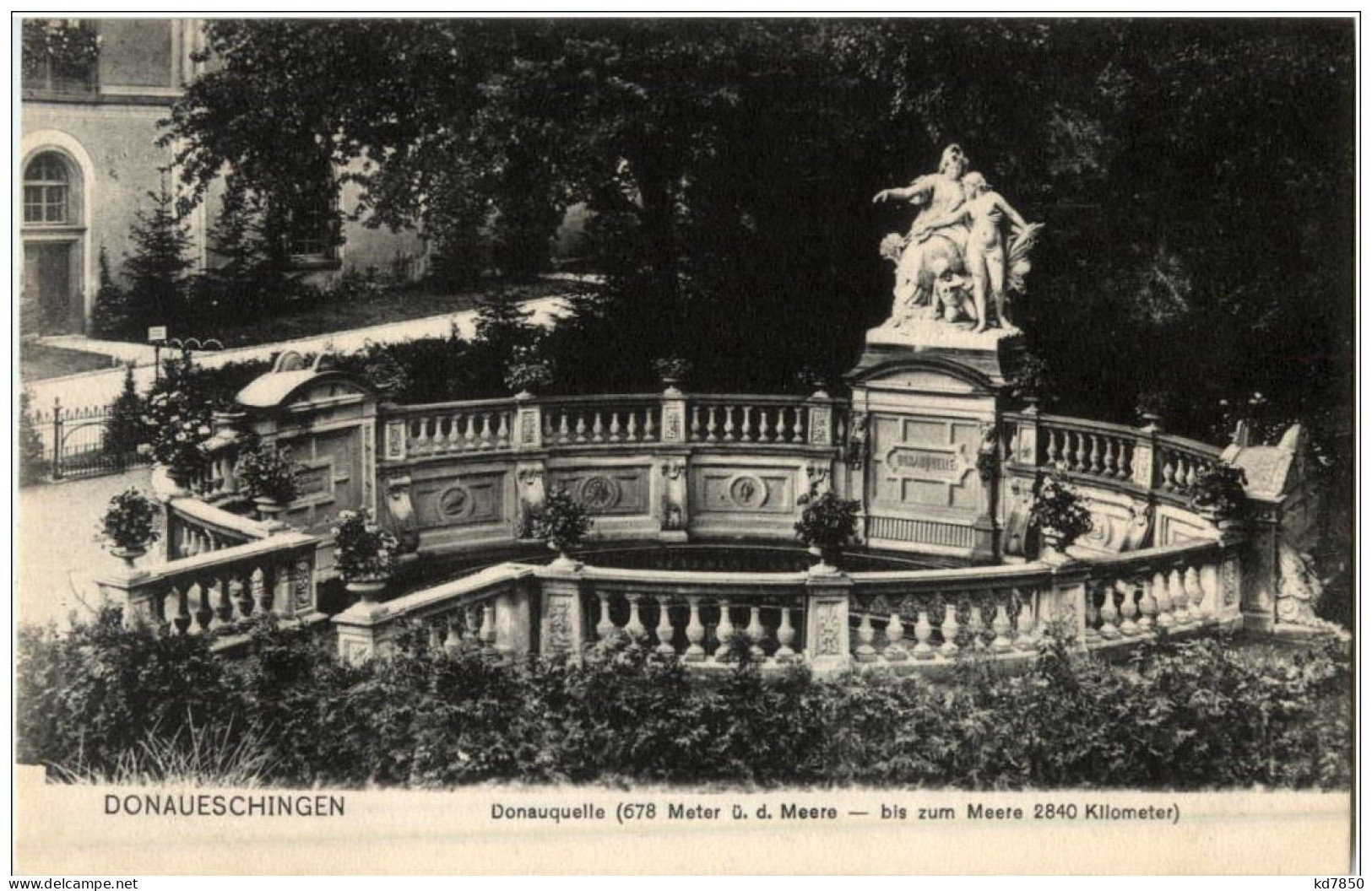 Donaueschingen - Donauquelle - Donaueschingen