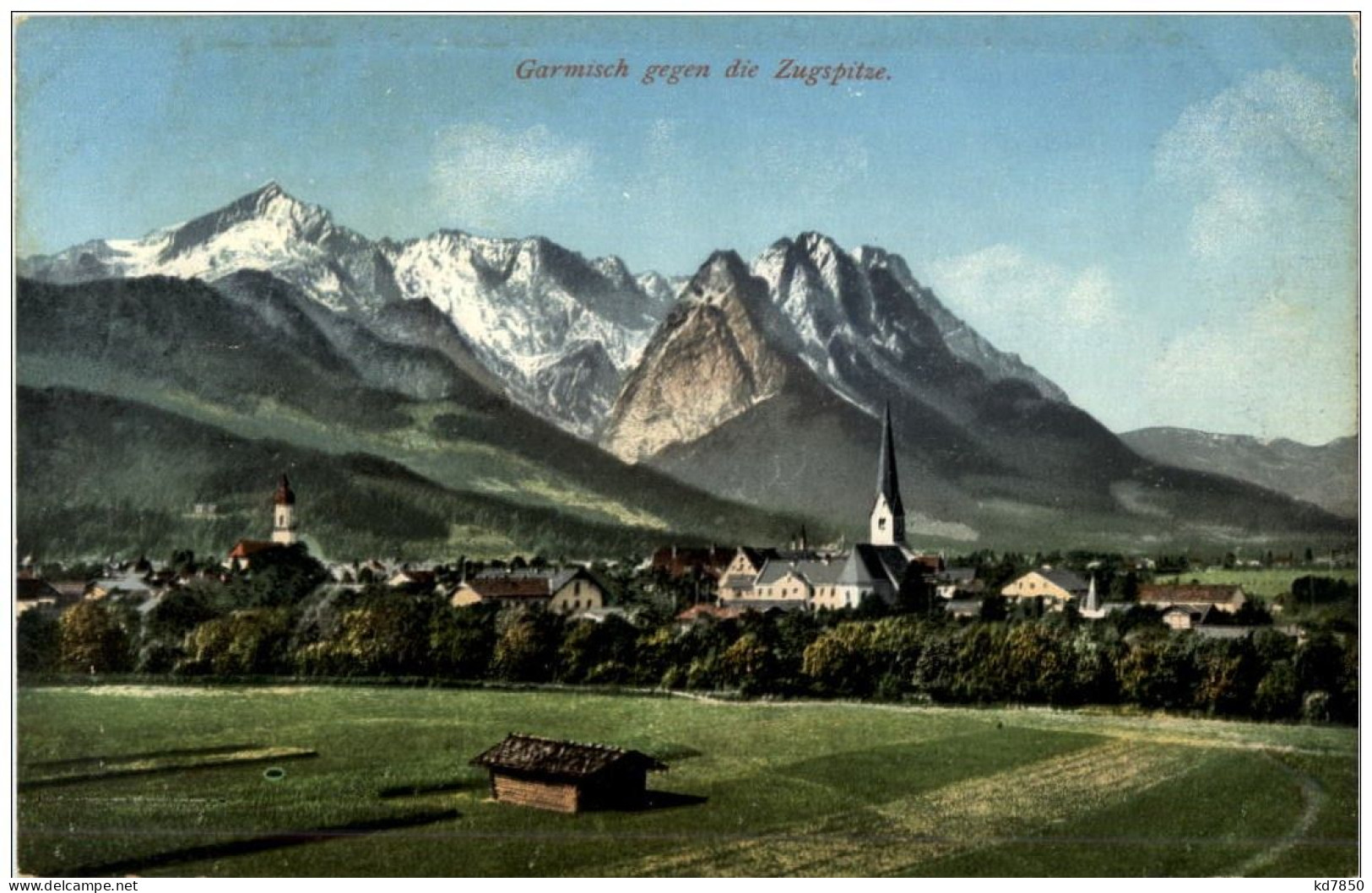 Garmisch Gegen Die Zugspitze - Garmisch-Partenkirchen