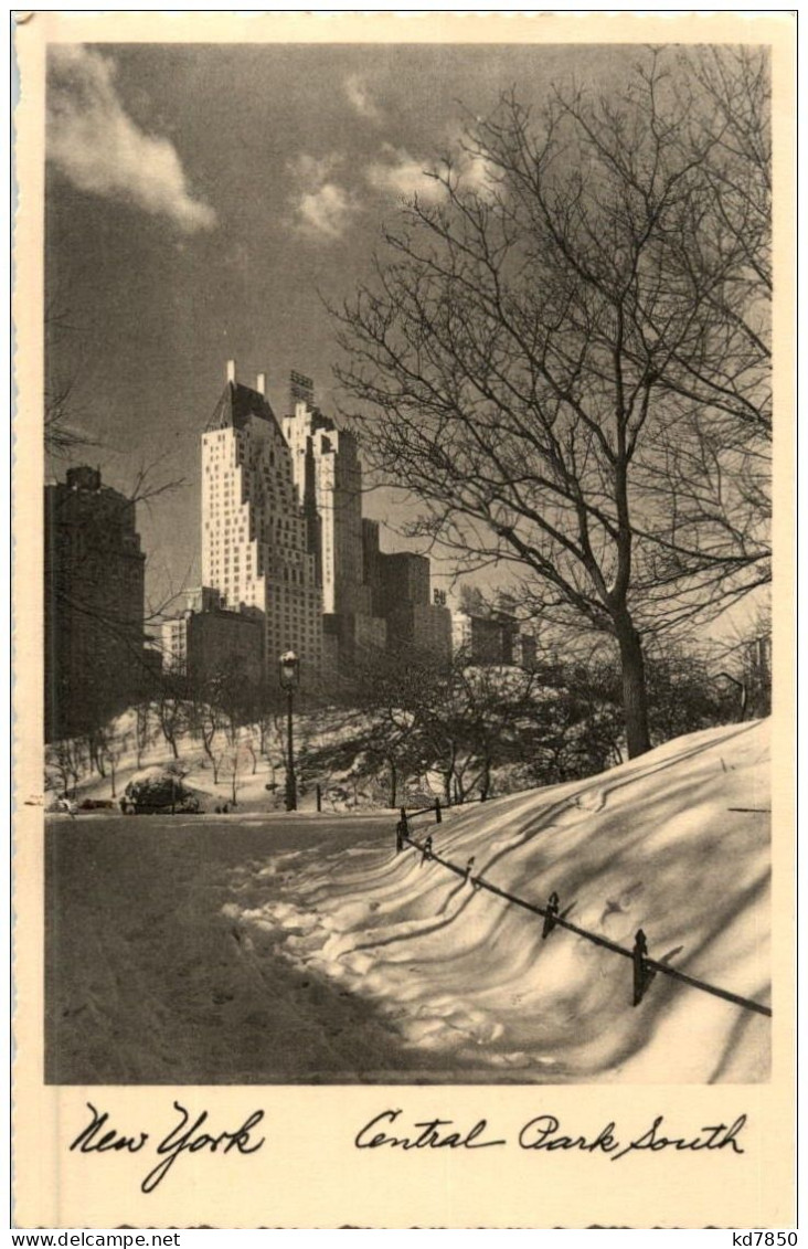 New York - Central Park In Winter - Andere & Zonder Classificatie