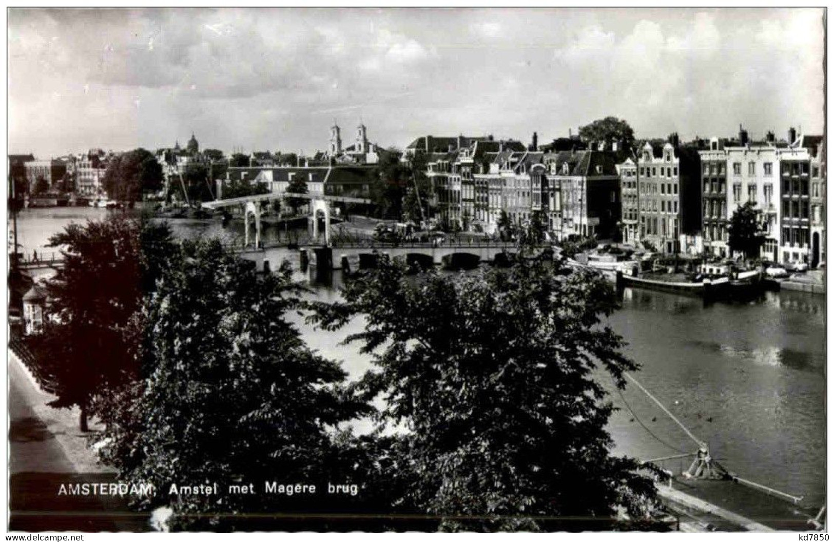 Amsterdam - Amstel Met Magere Brug - Amsterdam