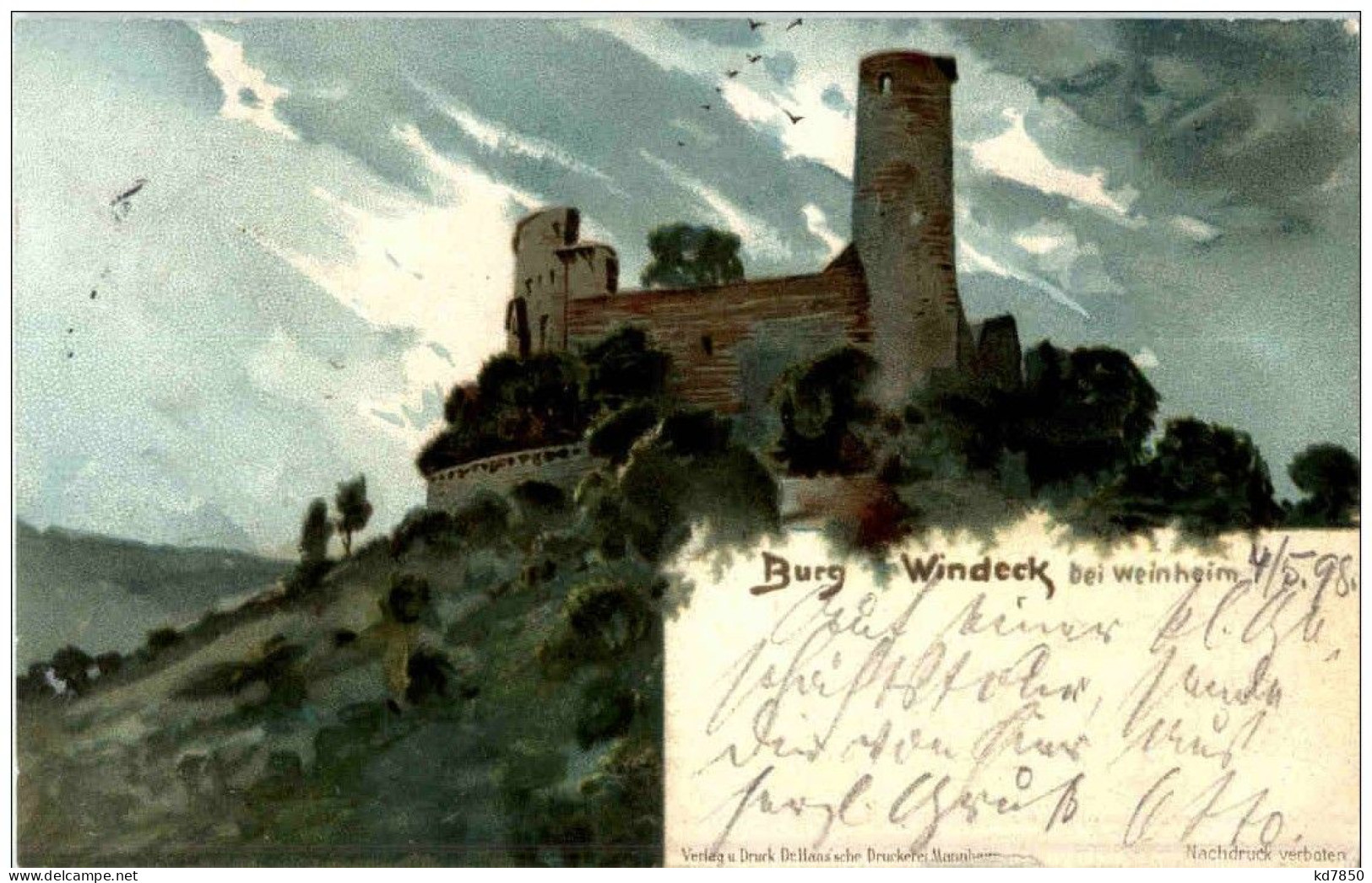 Burg Windeck Bei Weinheim - Weinheim