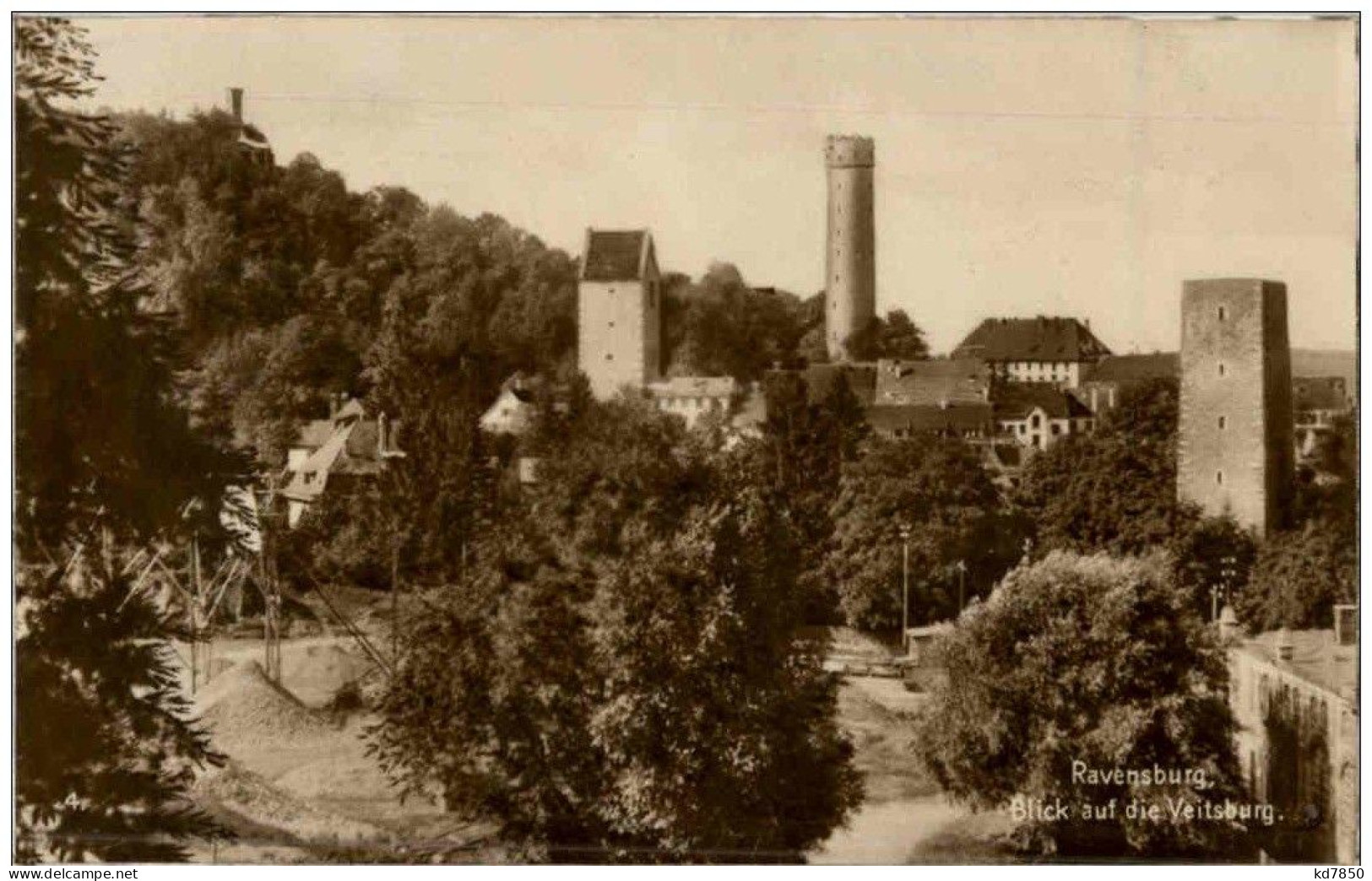 Ravensburg - Blick Auf Veitsburg - Ravensburg