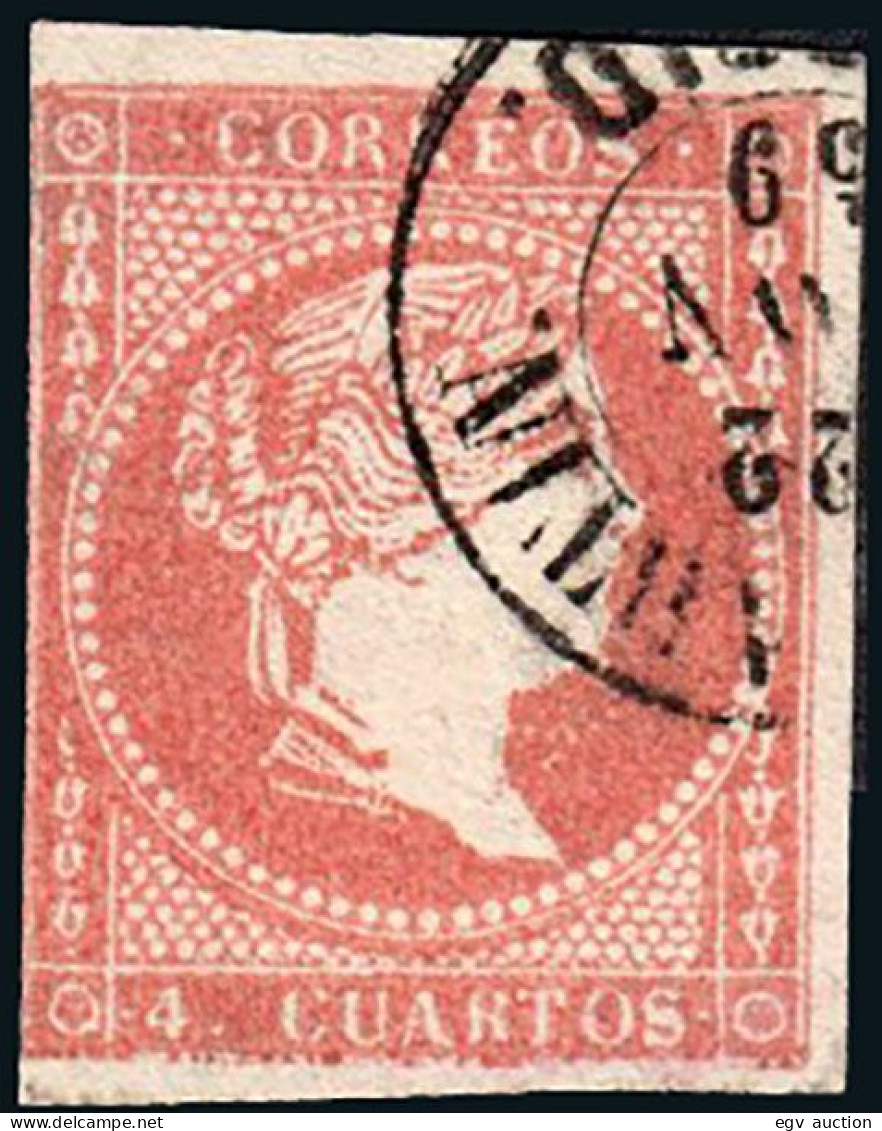 Madrid - Edi O 48 - 4 C.- Mat Fech. Tp. II "San Martín" - Used Stamps