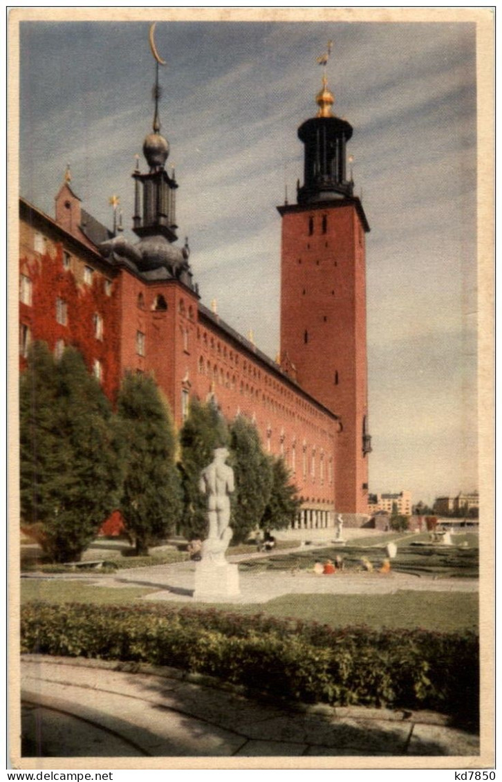 Stockholm - Stadshusets Trädgard - Zweden