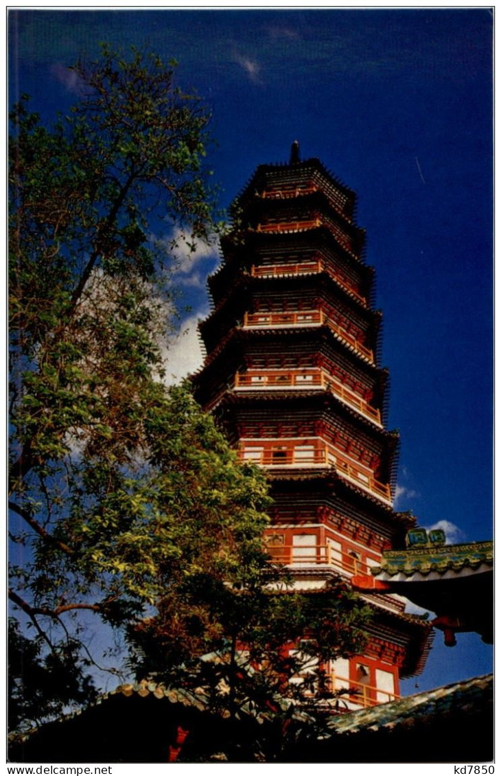 Six Banyan Pagoda Guangzhou - Cina