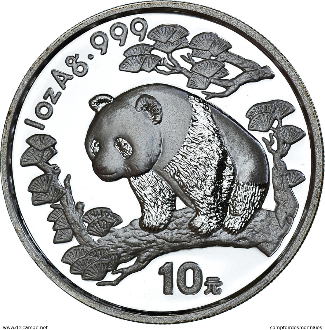 Monnaie, République Populaire De Chine, Panda, 10 Yüan, 1997, Bullion, FDC - China