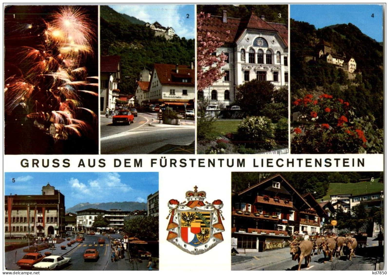 Gruss Aus Dem Fürstentum Kiechtenstein - Liechtenstein