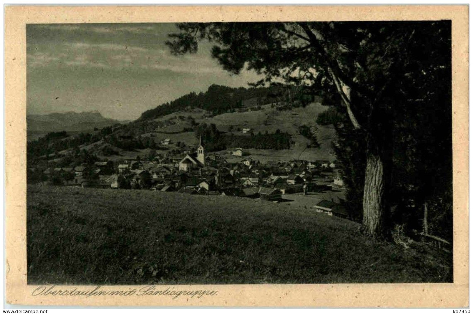 Oberstaufen Mit Säntisgruppe - Oberstaufen