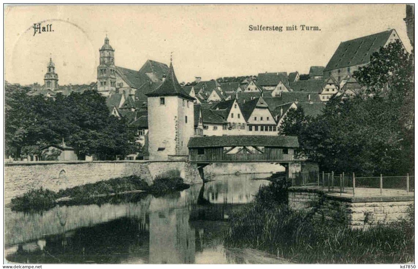 Hall - Sulfersteg Mit Turm - Schwäbisch Hall