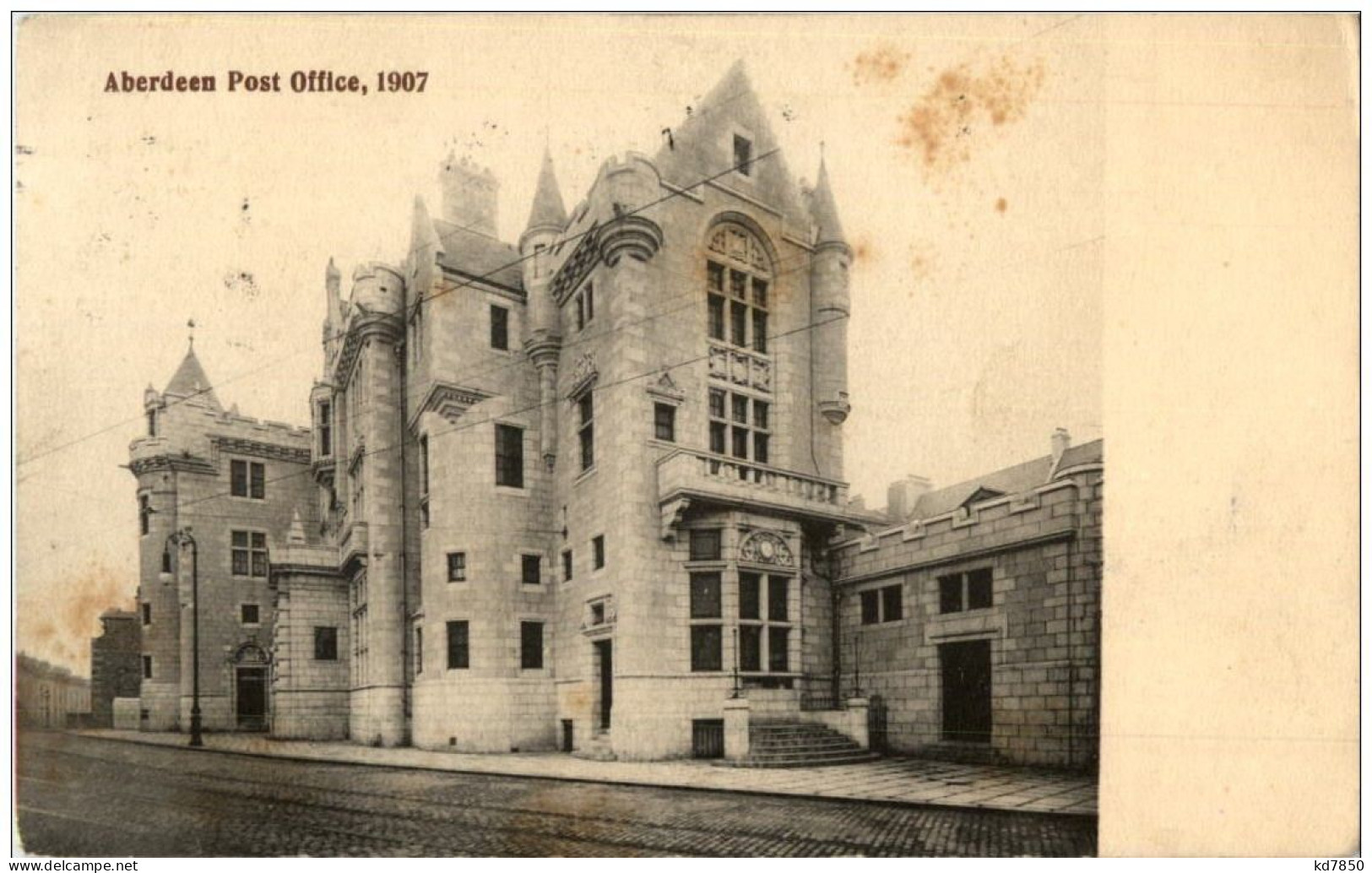 Aberdeen Post Office 1907 - Aberdeenshire