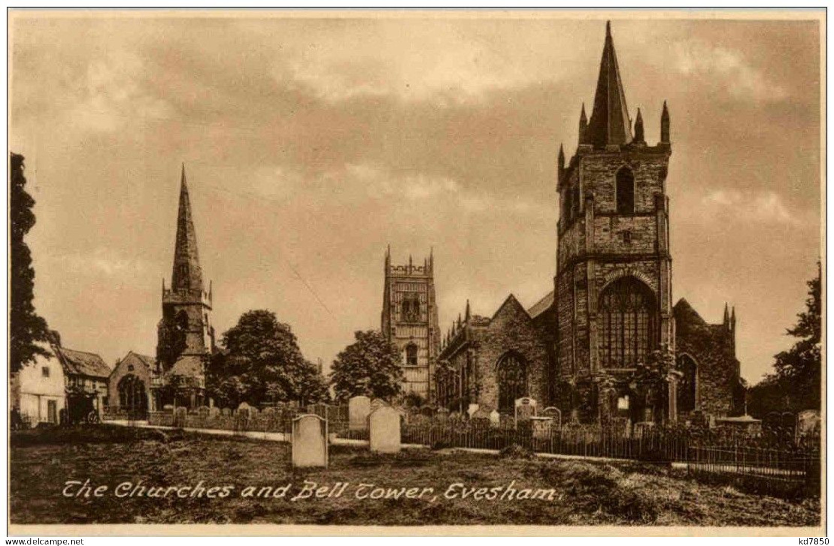 Evesham - Churches - Sonstige & Ohne Zuordnung