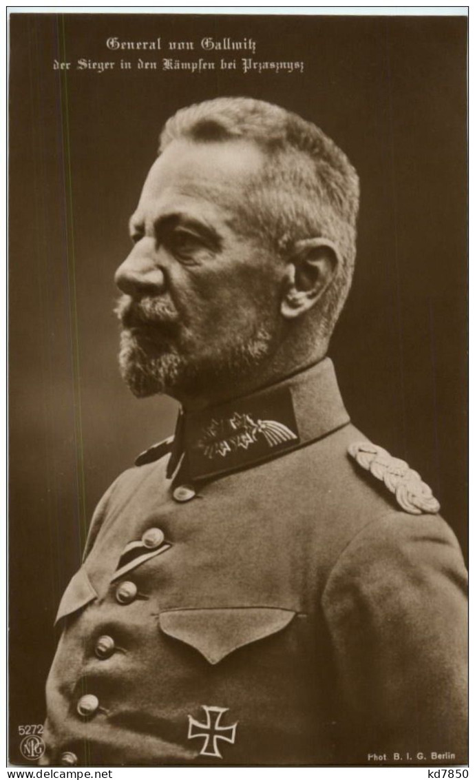 General Von Gallwitz - Personen