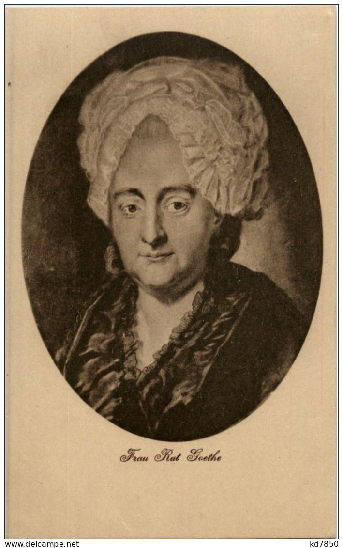 Frau Rut Goethe - Historische Persönlichkeiten