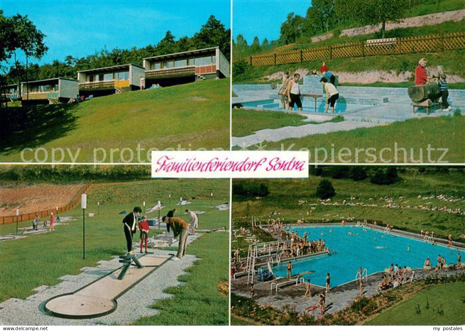 73673411 Sontra Feriendorf Minigolfplatz Kneippbad Schwimmbad Sontra - Sontra