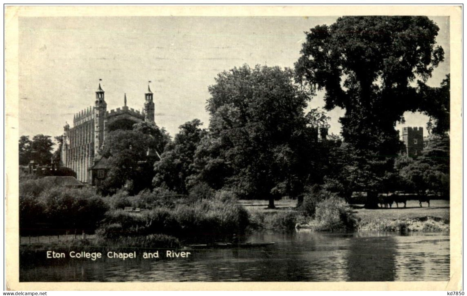 Eton College An River - Other & Unclassified
