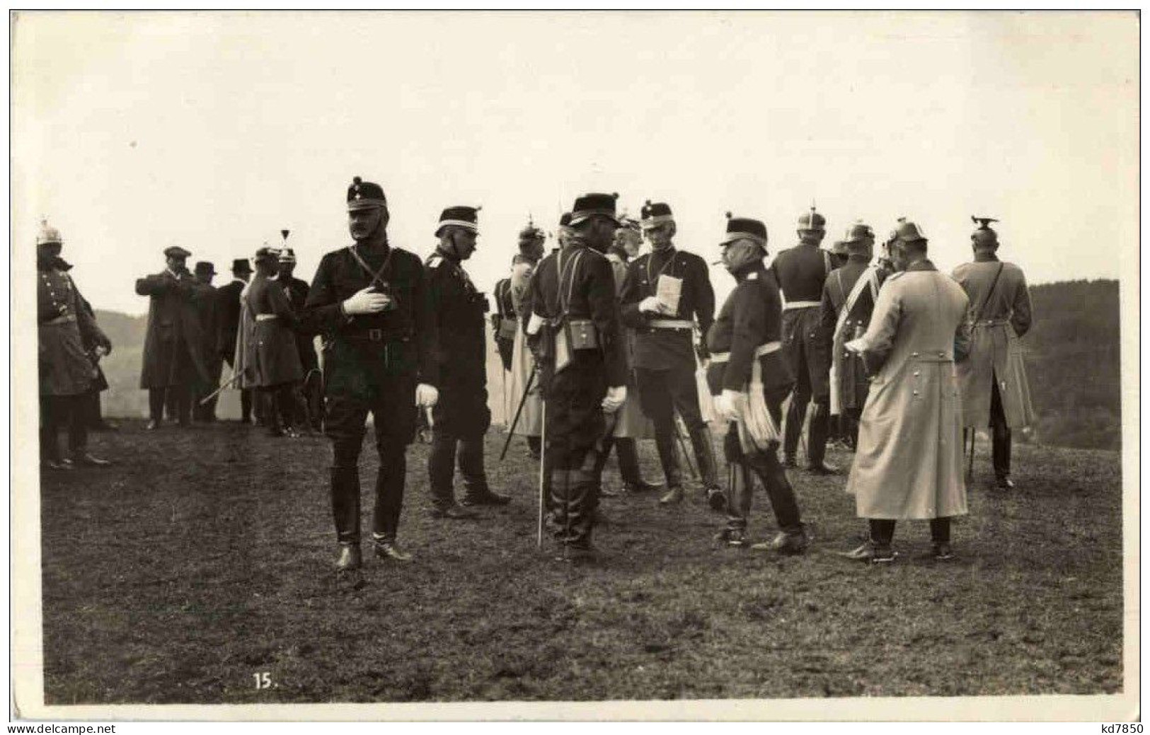 Deutsch Schweizer Manöver 1912 Kaiser Wilhelm II - Manovre