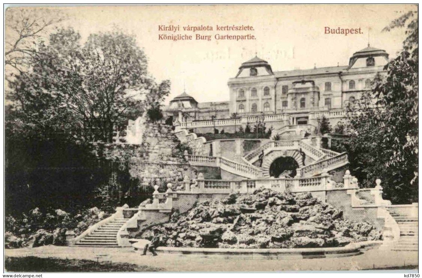 Budapest - Königliche Burg - Hongrie