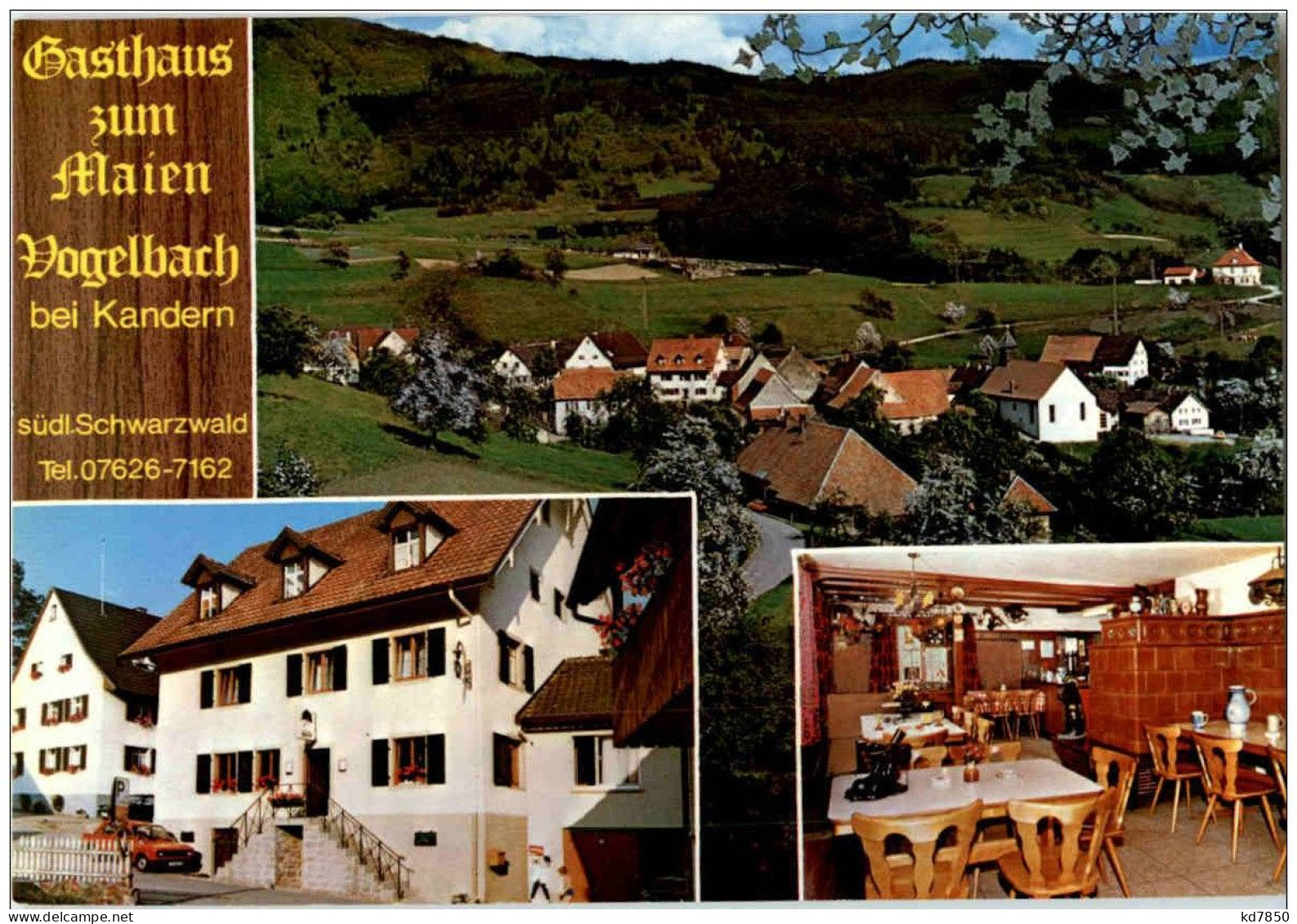 Kandern - Vogelbach - Gasthaus Zum Maien - Kandern