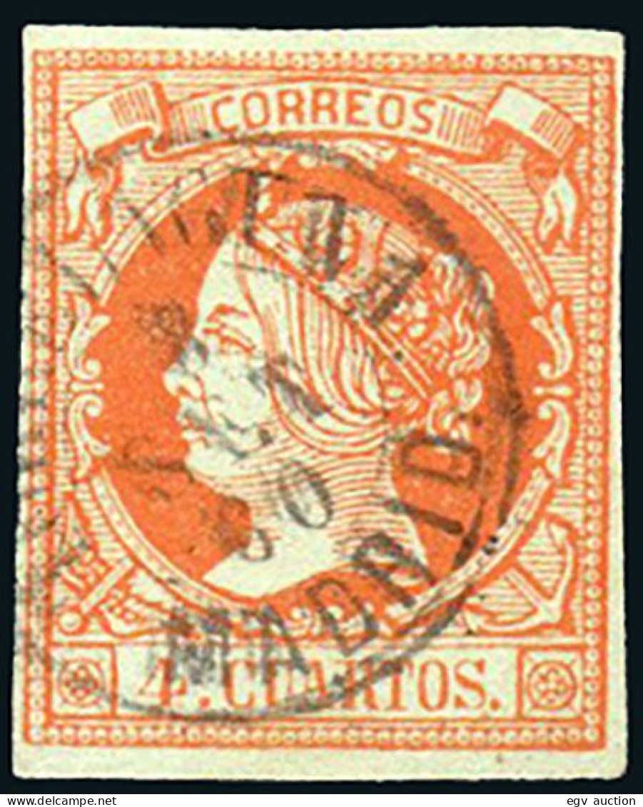 Madrid - Edi O 52 - 4 C.- Mat Fech. Tp. II "Torrelaguna" - Used Stamps