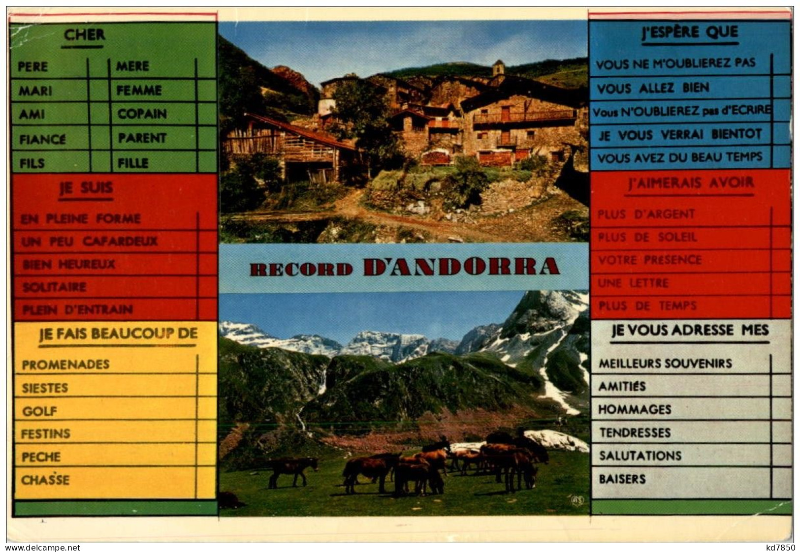 Andorra - Record D Andorra - Andorre