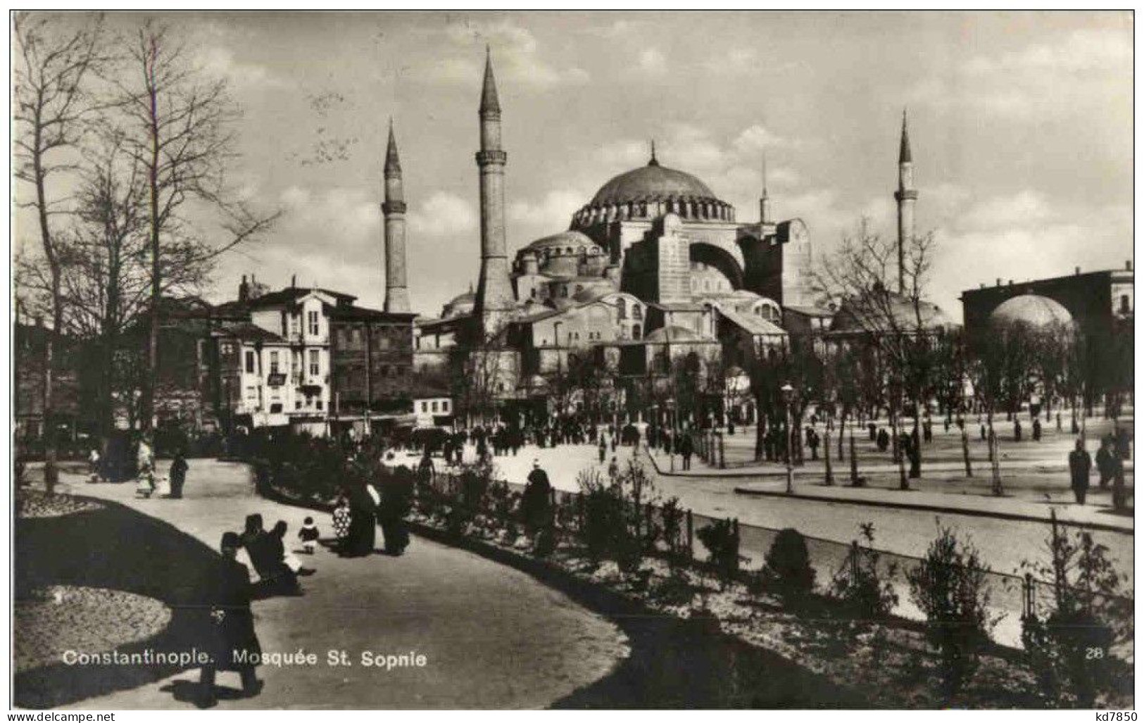 Constantinople - Mosquee St. Sophie - Turquie
