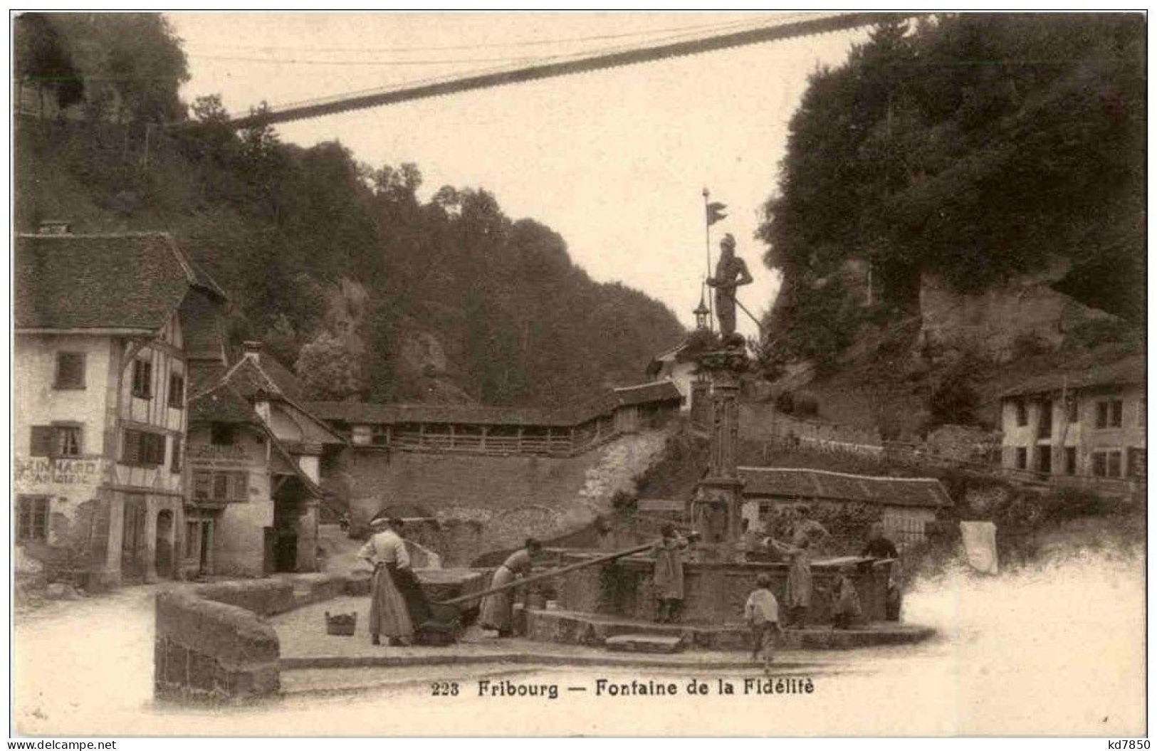 Fribourg - Fontaine De La Fidelite - Fribourg