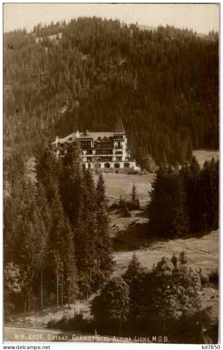 Gstaad - Grand Hotel Alpina Ligne - Gstaad