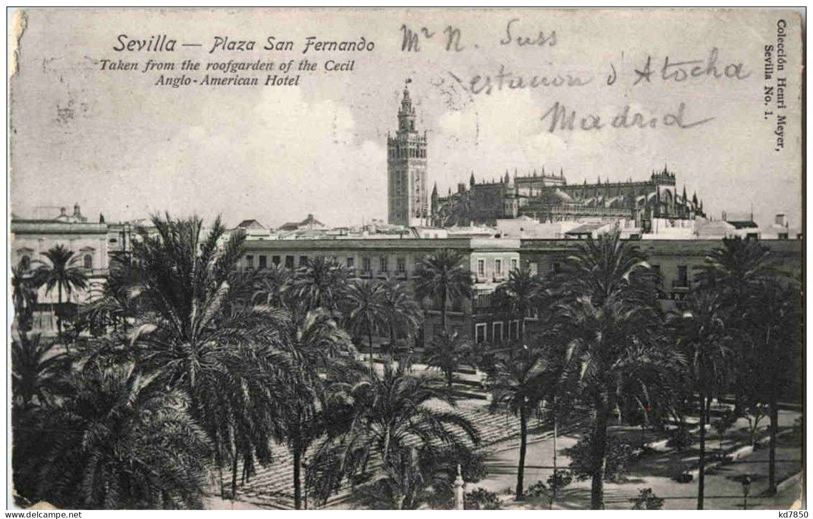 Sevilla - Plaza San Fernando - Sevilla (Siviglia)