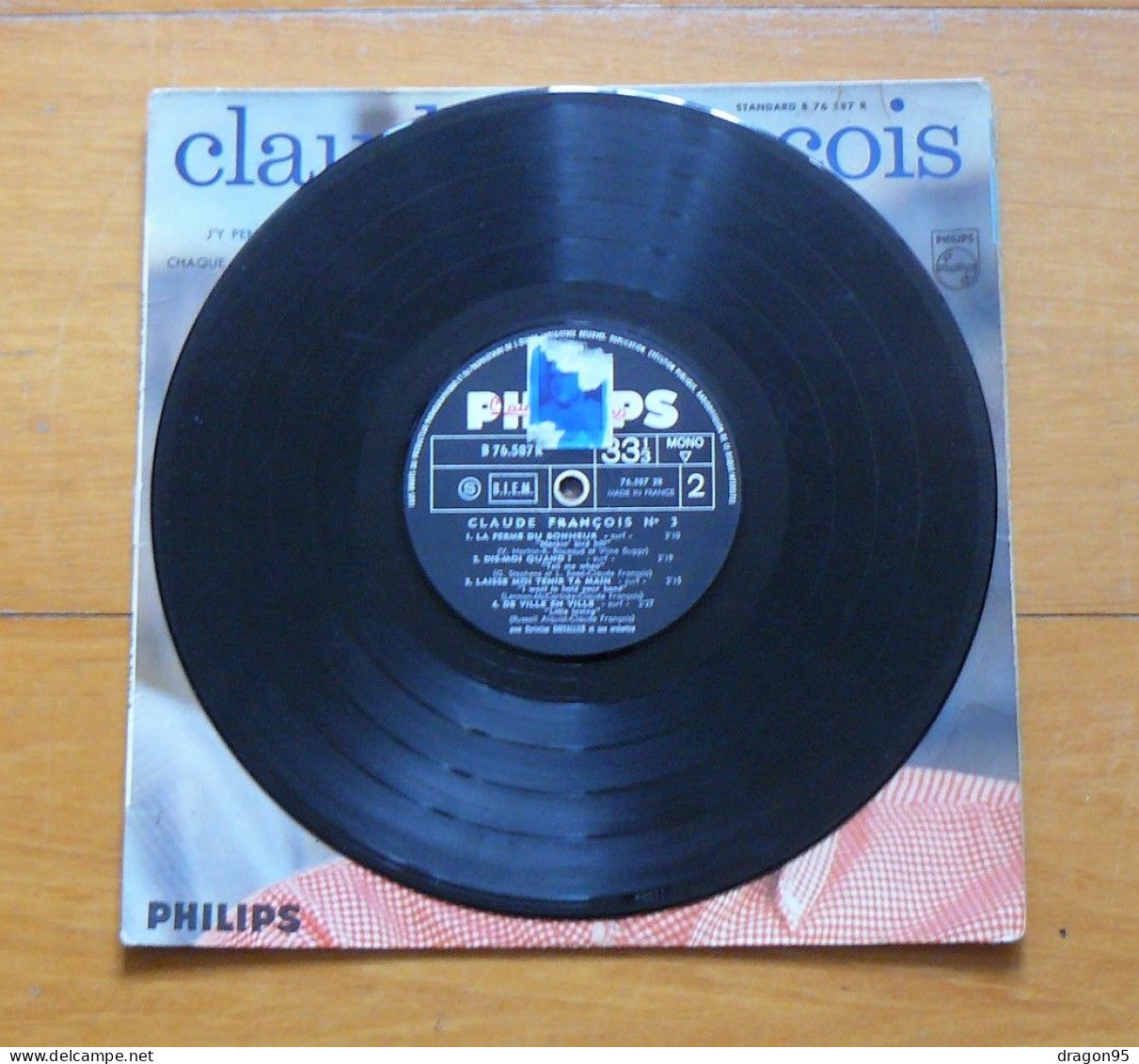 25 Cm Claude FRANCOIS : J'y Pense Et Puis J'oublie - Philips B 76.587 R - France - Sonstige - Franz. Chansons