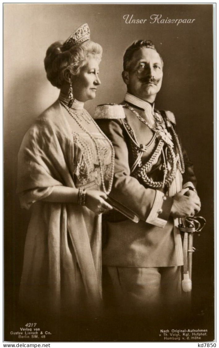 Unser Kaiserpaar - Familles Royales