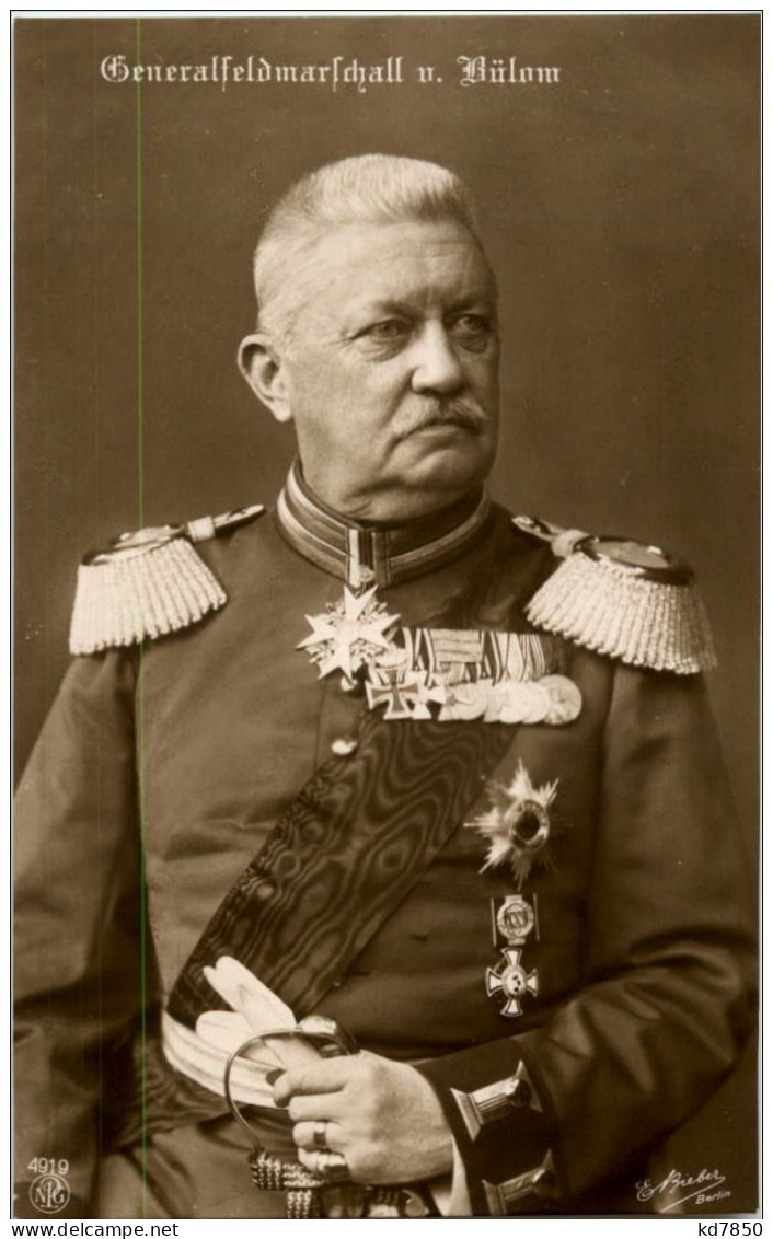Generalfeldmarschall Von Bülow - Characters