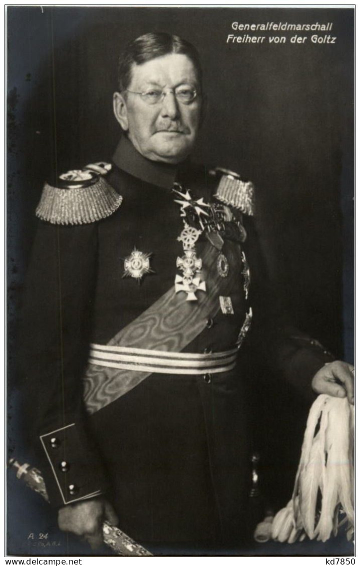 General- Feldmarschall Frh. V D Goltz - Characters