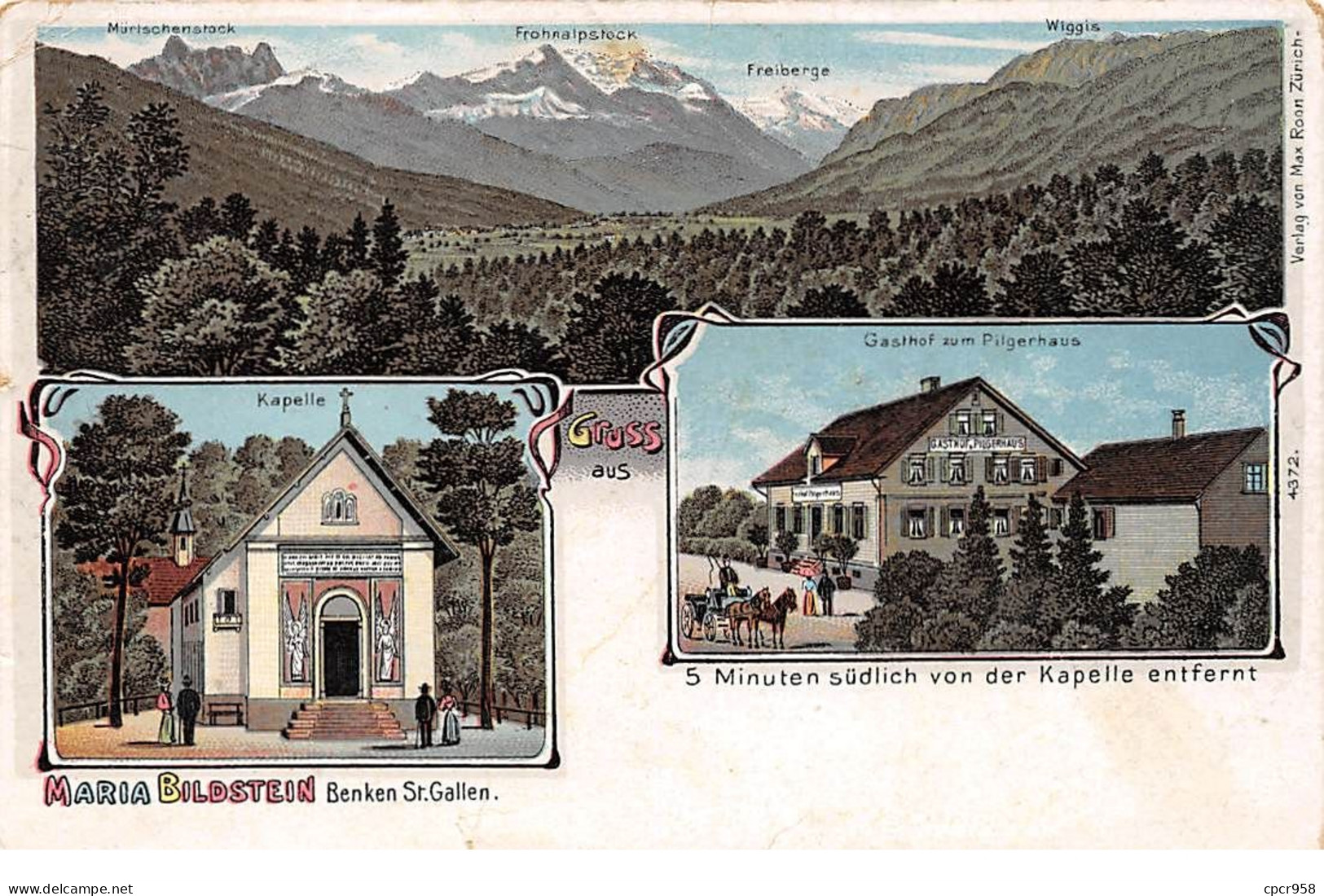 Suisse - N°74999 - Gruss Aus Maria Bildstein Benken St.Gallen - Multi-vues - Benken