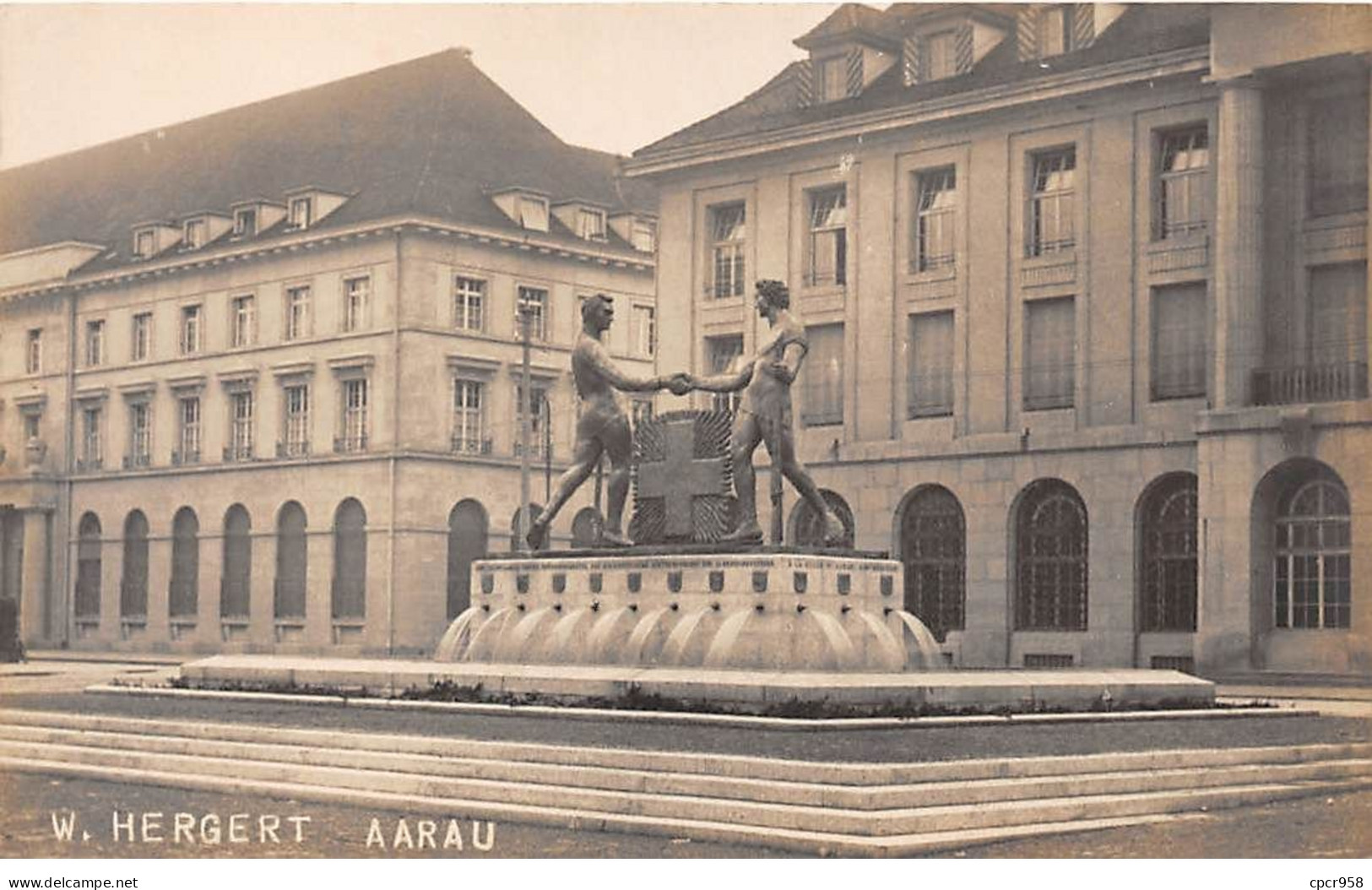 Suisse - N°71507 - W. Hergert Aarau - Carte Photo - Aarau