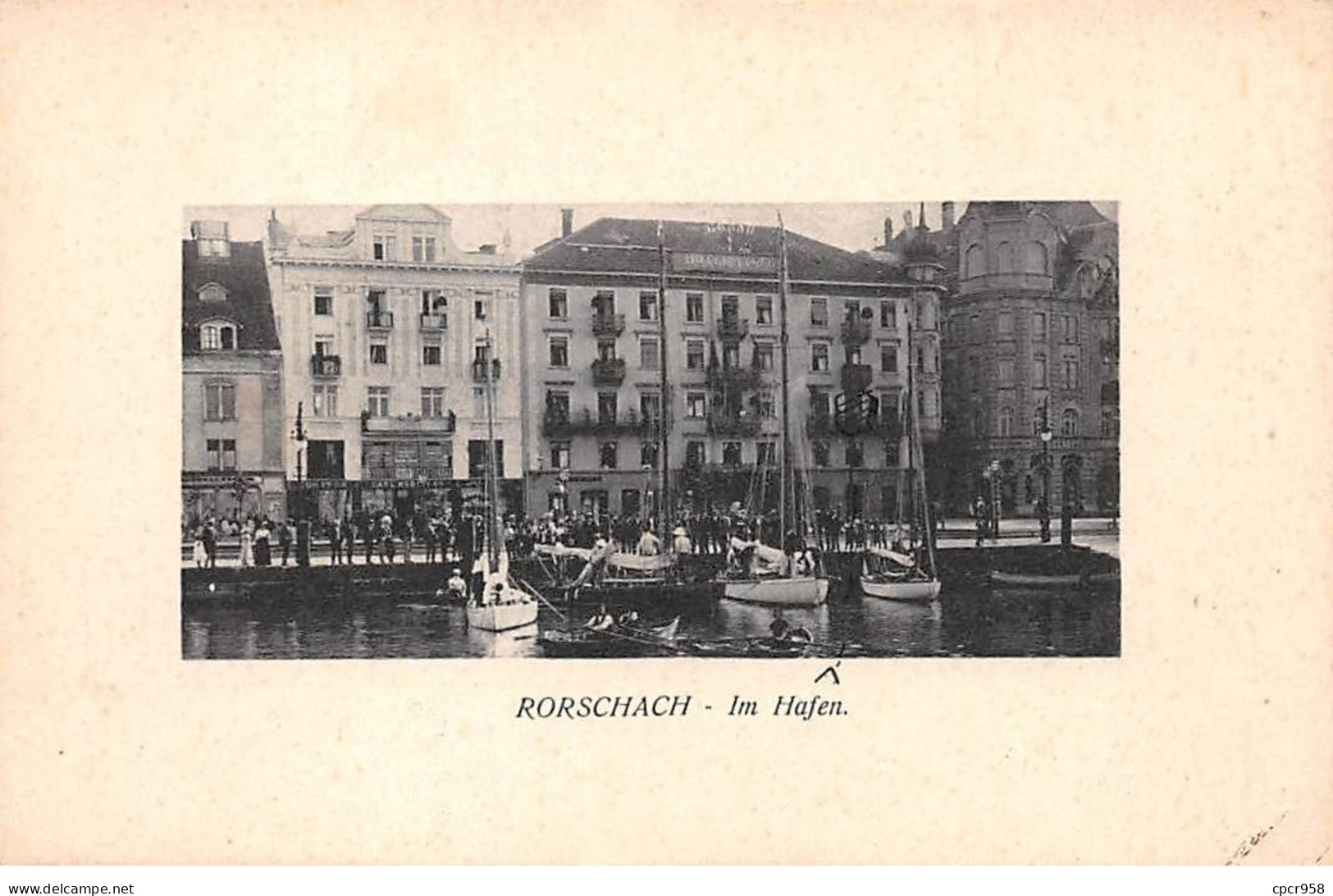 Suisse - N°71504 - RORSCHACH - Im Hafen - Rorschach