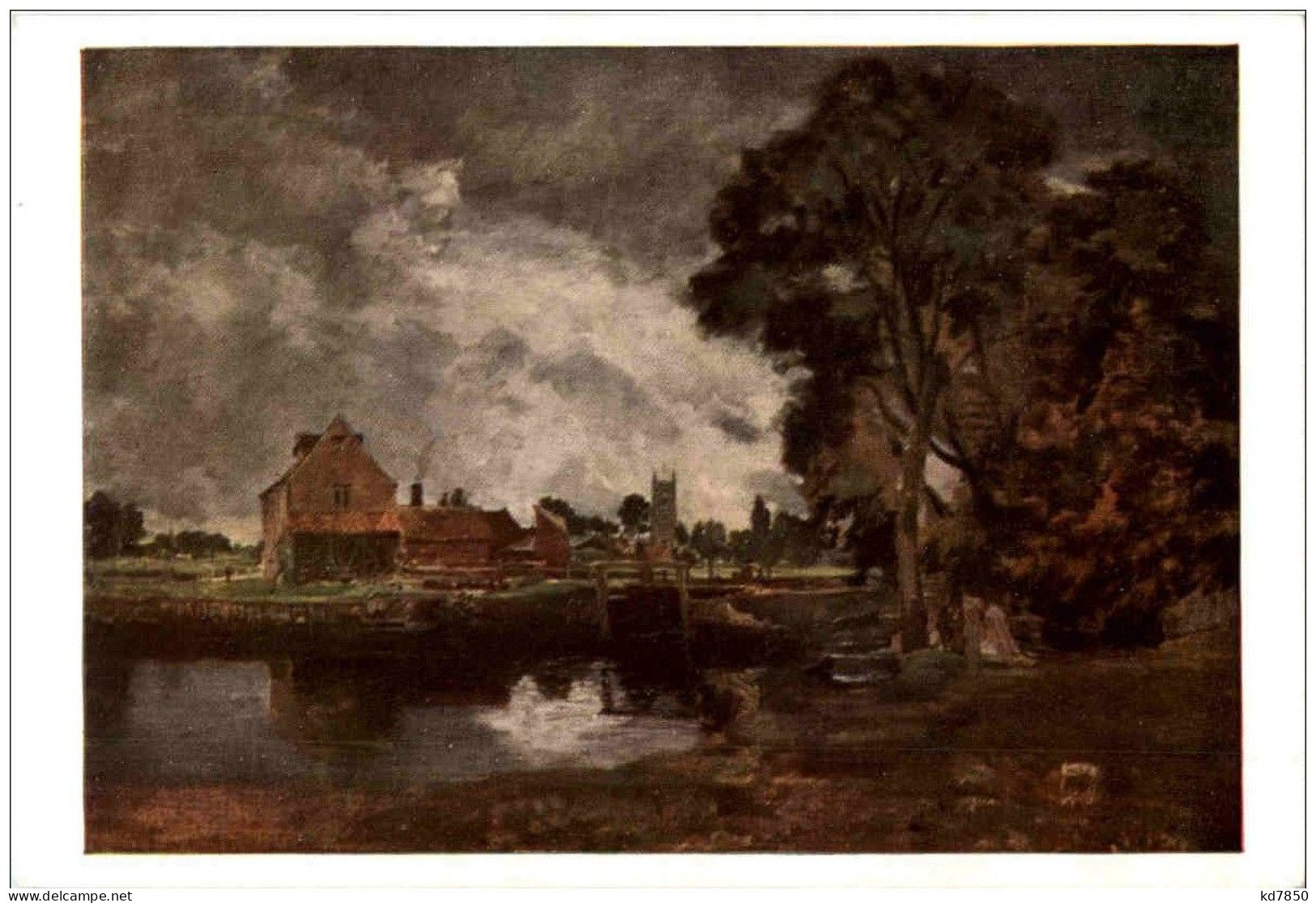 Dedham Mill - Constable - Tate Gallery London - Other & Unclassified