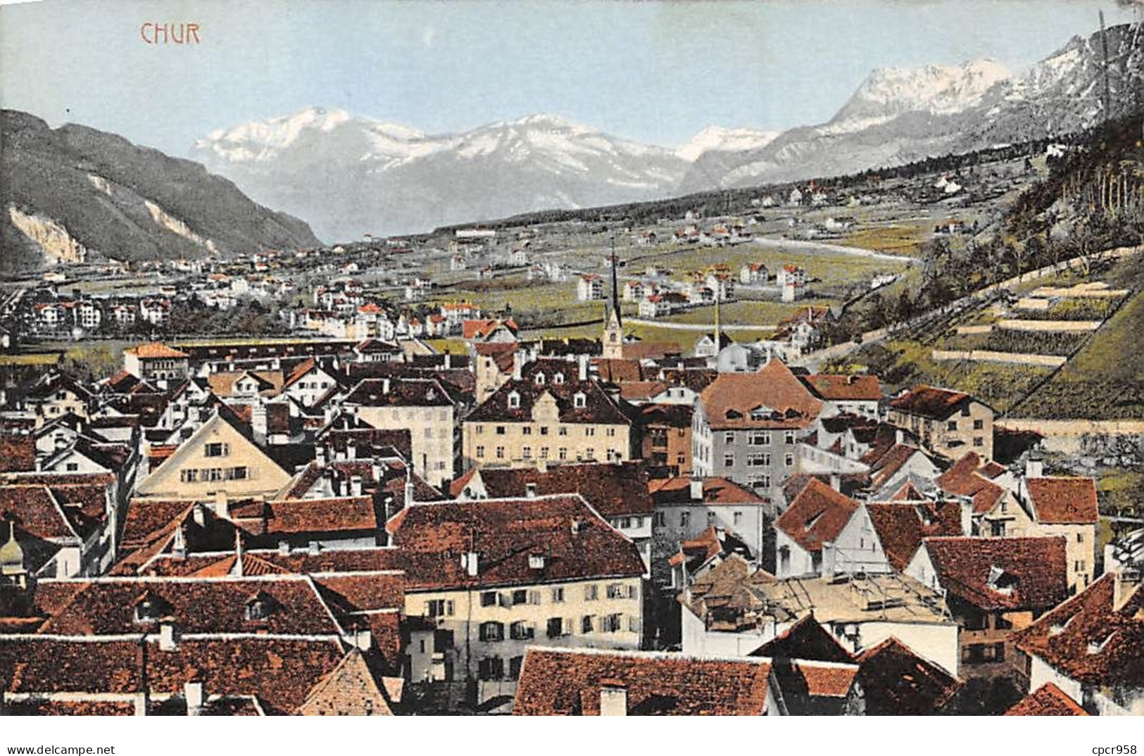 Suisse - N°71055 - CHUR - Vue Générale - Chur