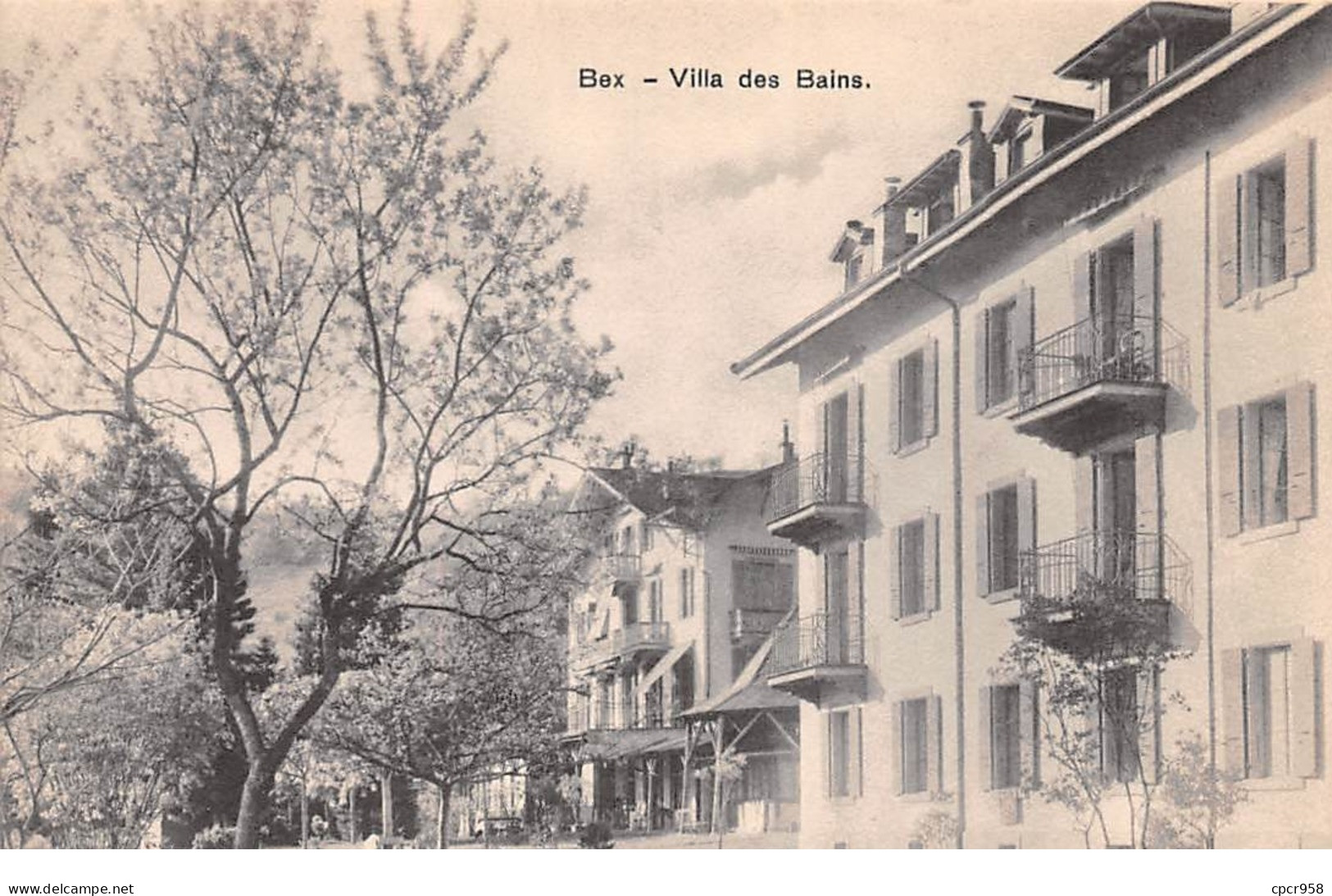 Suisse - N°65136 - BEX - Villa Des Bains - Bex