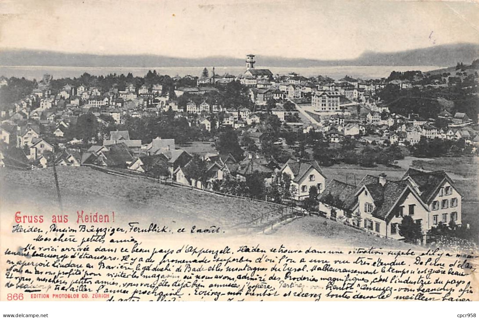 Suisse - N°65129 - Gruss Aus HEIDEN - Heiden