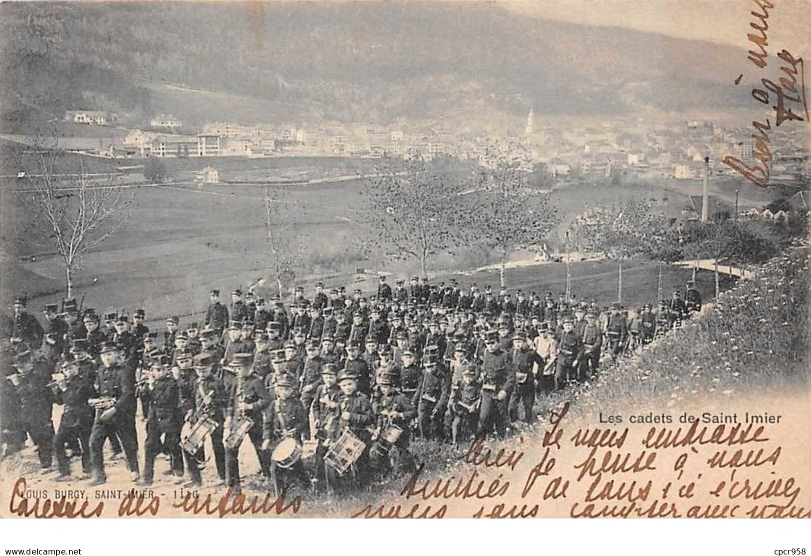 Suisse - N°61183 - Les Cadets De SAINT-IMIER - Carte Peu Courante - Saint-Imier 