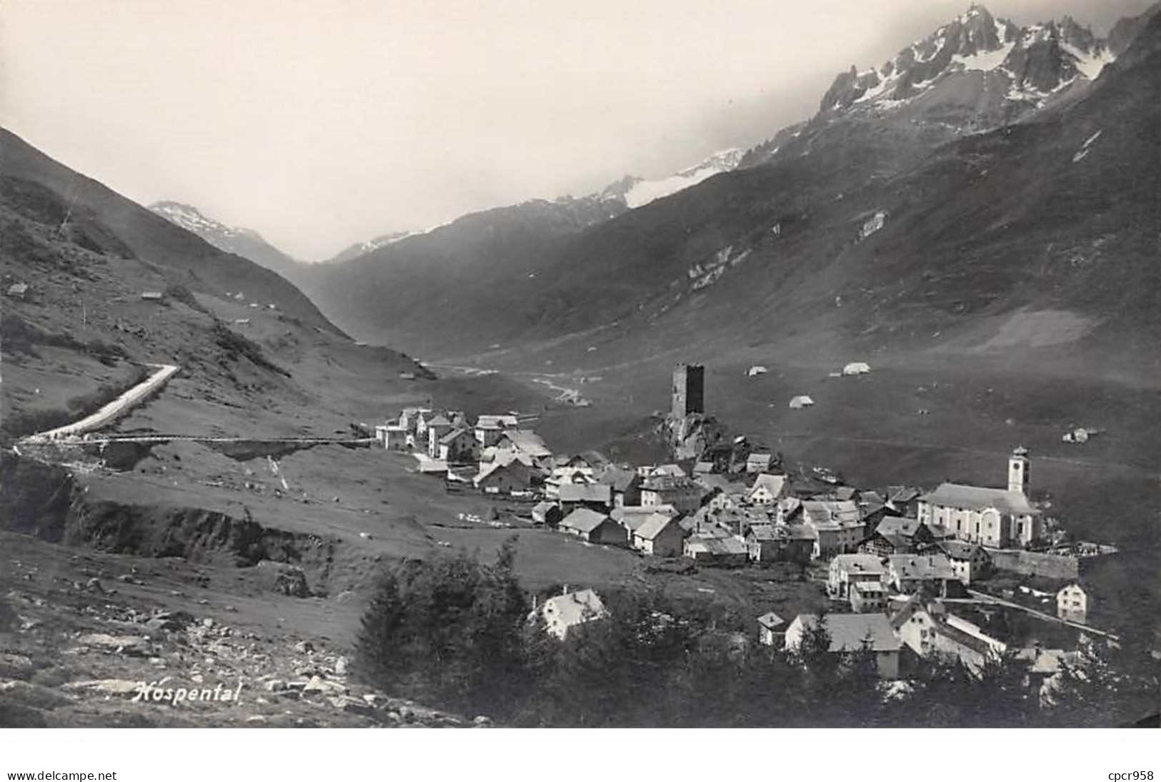 Suisse - N°61138 - Hospental - Vue Générale - Carte Photo - Hospental