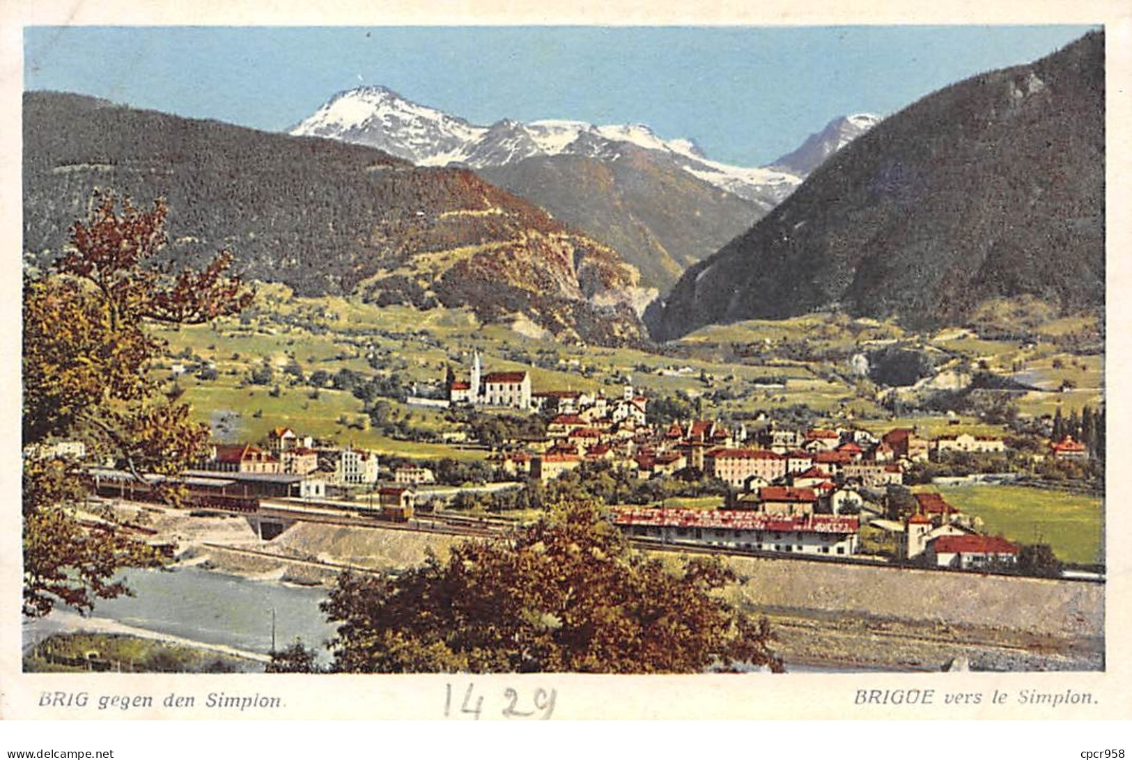 Suisse - N°63568 - Brigue Vers Le Simplon - Gare - Brigue-Glis 